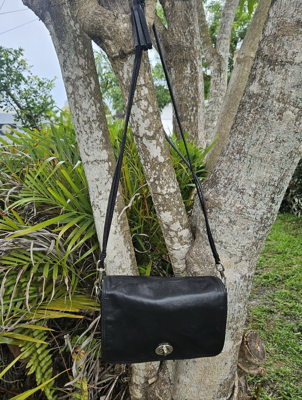 Vintage COACH Purse, COACH VINTAGE HANDBAG, Coach Silver Hardware Handbag